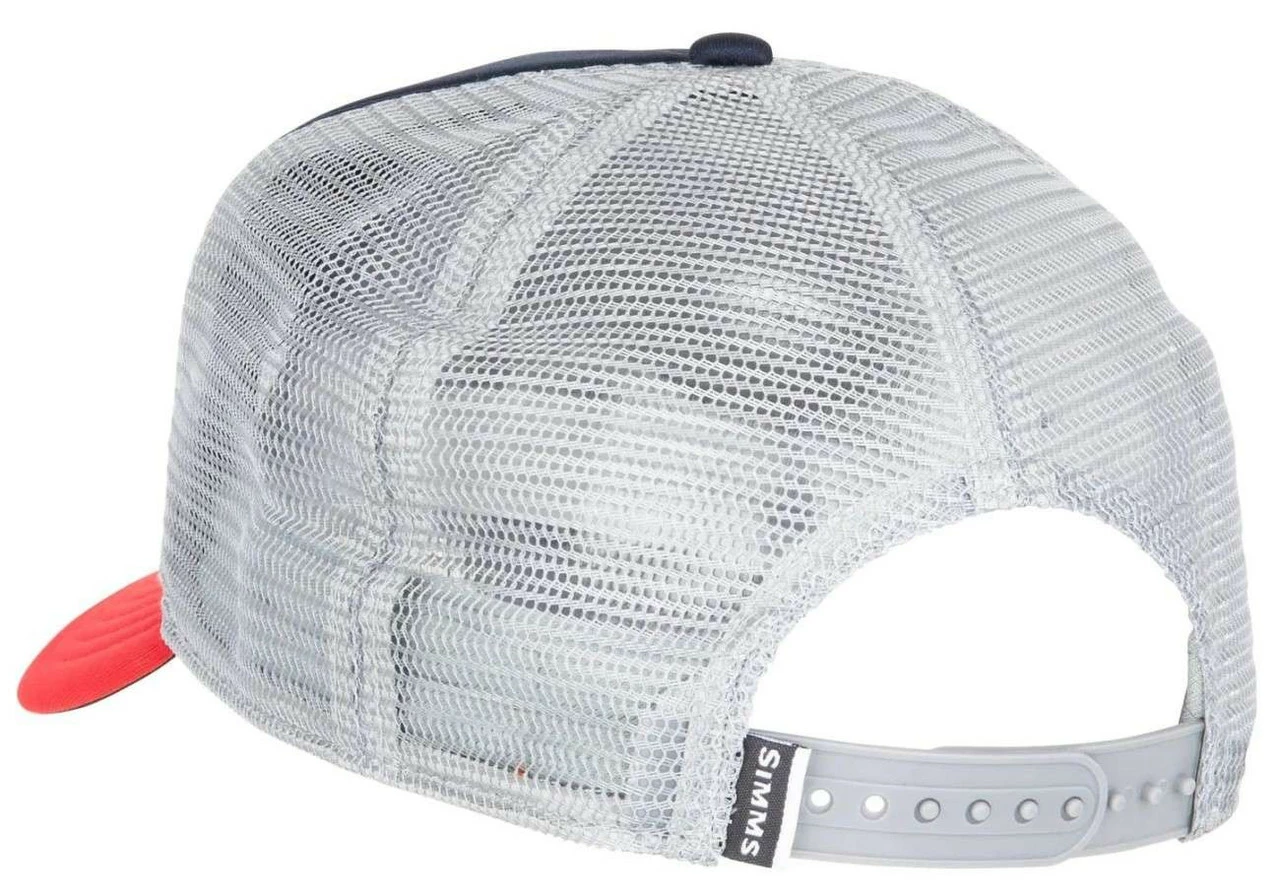 Simms Throwback Trucker - Navy 2 Simms Throwback Trucker - Navy - Image 2