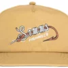 Simms Unstructured Flat Brim Cap - Camel