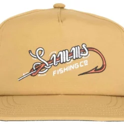 Simms Unstructured Flat Brim Cap - Camel