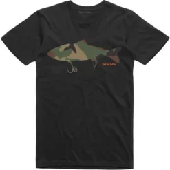 Simms Bass Destruction T-Shirt - Black