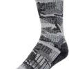 Simms Merino Midweight Hiker Sock - Hex Flo Camo Carbon - Large