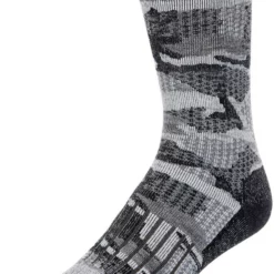 Simms Merino Midweight Hiker Sock - Hex Flo Camo Carbon - X-Large