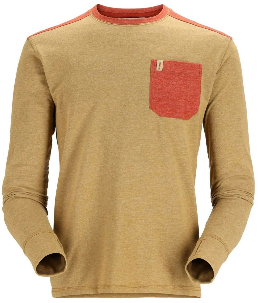 Simms Mens Henrys Fork Crew 1 Simms Mens Henrys Fork Crew