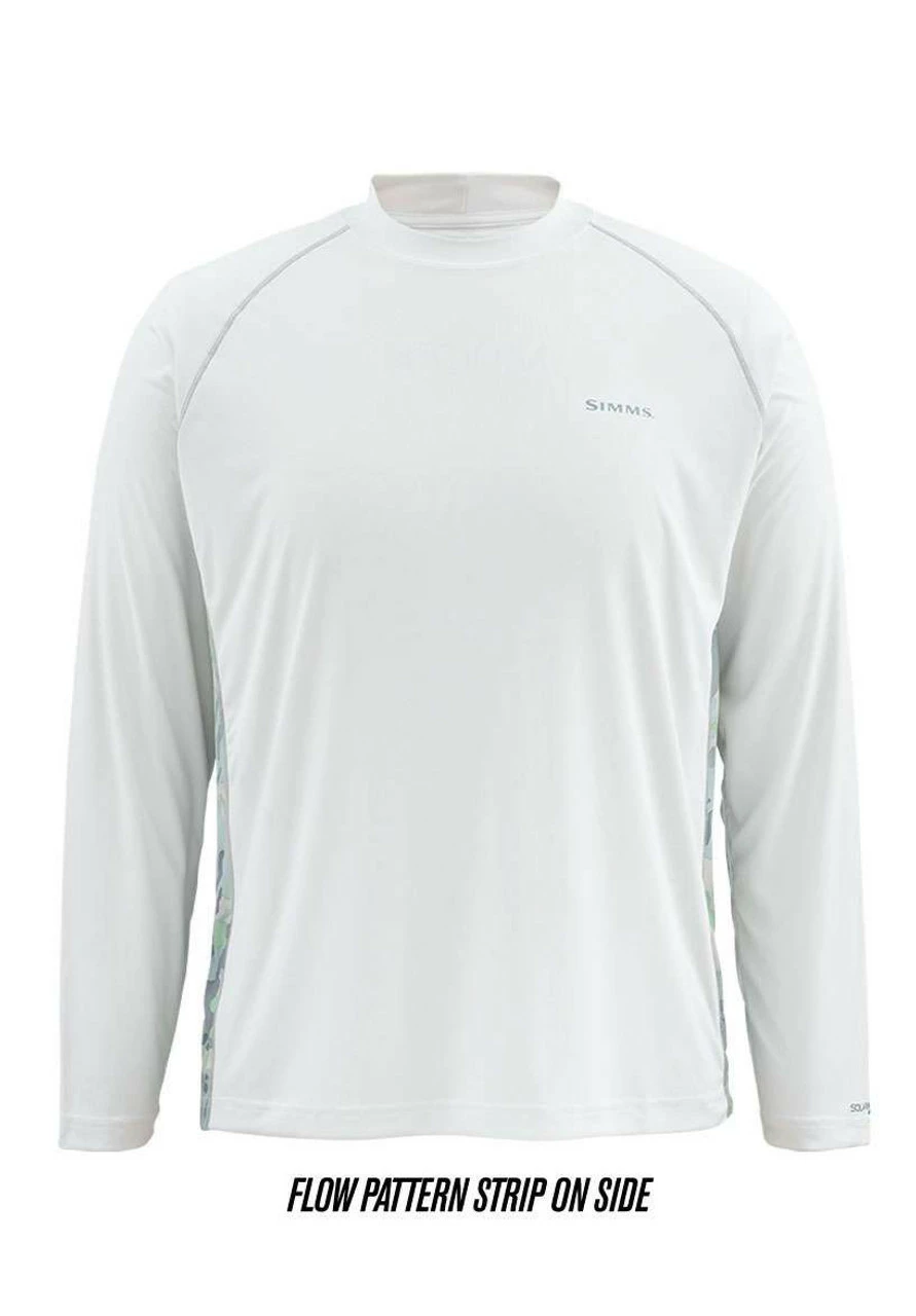Simms Solarflex LS Crewneck Print Shirts 4 Simms Solarflex LS Crewneck Print Shirts - Image 4