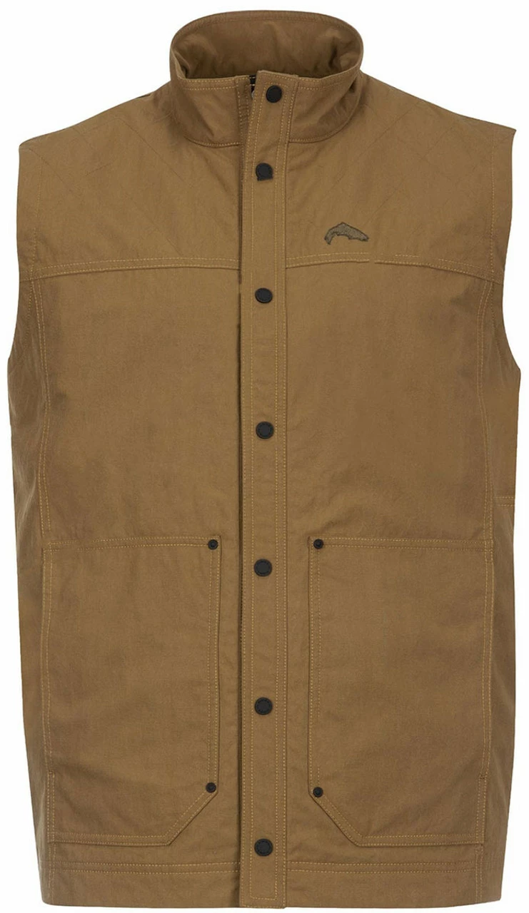 Simms PG-13086 Dockwear Vest - Dark Bronze - X-Large 1 Simms PG-13086 Dockwear Vest - Dark Bronze - X-Large