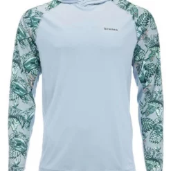 Simms Solarflex Hoody - Slamdown Steel Blue - Small