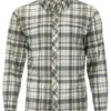 Simms Stone Cold Long Sleeve Shirt - Sage Madras Plaid - Medium