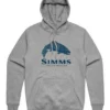 Simms Woods Trout Fill Hoody - Grey Heather - Large