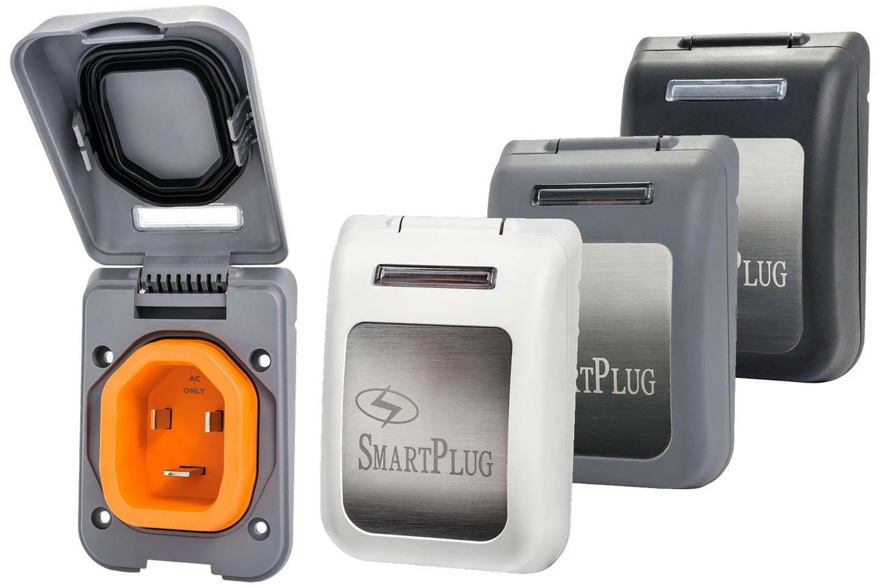 SmartPlug Non-Metallic Inlet With Cover Assembly 1 SmartPlug Non-Metallic Inlet With Cover Assembly