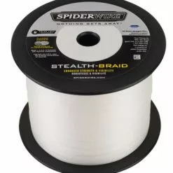 Spiderwire Stealth Translucent Braid 1500yd Spools