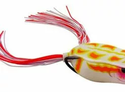 SPRO SBEPP60TRPW Bronzeye Popper Frogs Tropical White