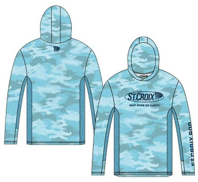 St. Croix Skyline Hooded Long Sleeve Shirt 1 St. Croix Skyline Hooded Long Sleeve Shirt