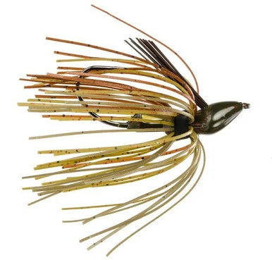 Strike King Denny Brauer Baby Structure Jig - Green Pumpkin - 1/4oz 1 Strike King Denny Brauer Baby Structure Jig - Green Pumpkin - 1/4oz