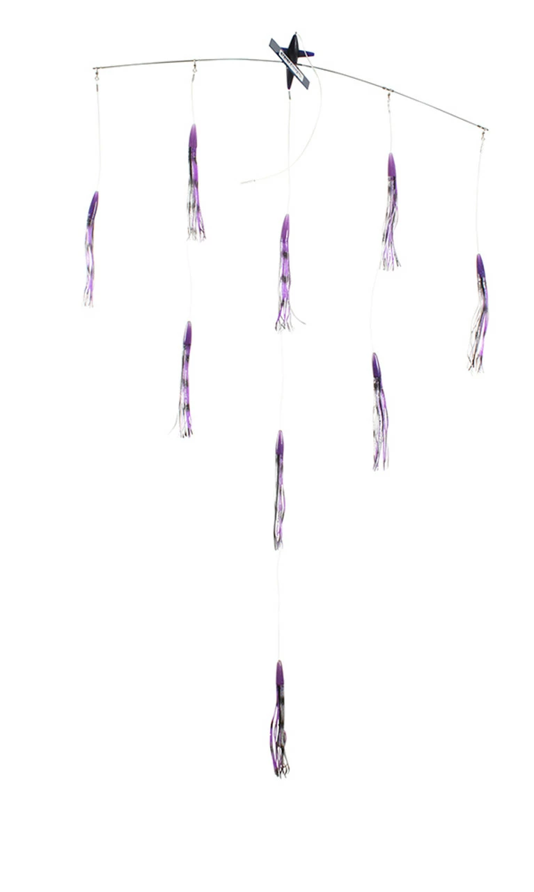 Strike Point Tackle 36in Outbound Rudder Spreader Bar - Purple 1 Strike Point Tackle 36in Outbound Rudder Spreader Bar - Purple