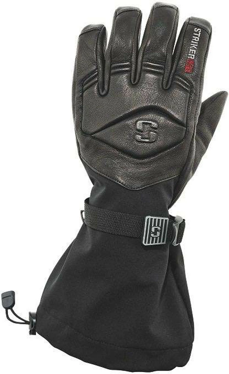 Striker ICE Combat Leather Gloves - Black - Medium 1 Striker ICE Combat Leather Gloves - Black - Medium