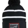Striker ICE SI Striped Pom Hat