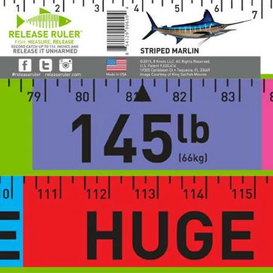 Striped Marlin Release Ruler 1 Striped Marlin Release Ruler