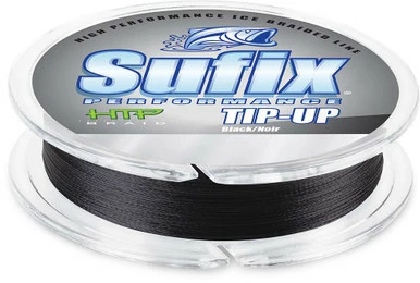Sufix Performance Tip Up Ice Braid - 50yds - Black - 20lb 1 Sufix Performance Tip Up Ice Braid - 50yds - Black - 20lb