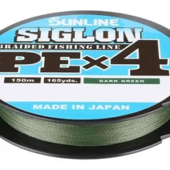 Sunline Siglon PEx4 Braided Line - Dark Green - 30lb