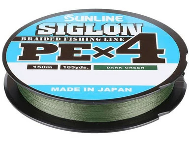 Sunline Siglon PEx4 Braided Line - Dark Green - 50lb 1 Sunline Siglon PEx4 Braided Line - Dark Green - 50lb