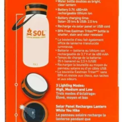 Survive Outdoors Longer Venture Solar Water Bottle Lantern 6 Survive Outdoors Longer Venture Solar Water Bottle Lantern -Marine Equipment & Accessories Sales Store survive outdoors longer venture solar water bottle lantern 16420.1670426724
