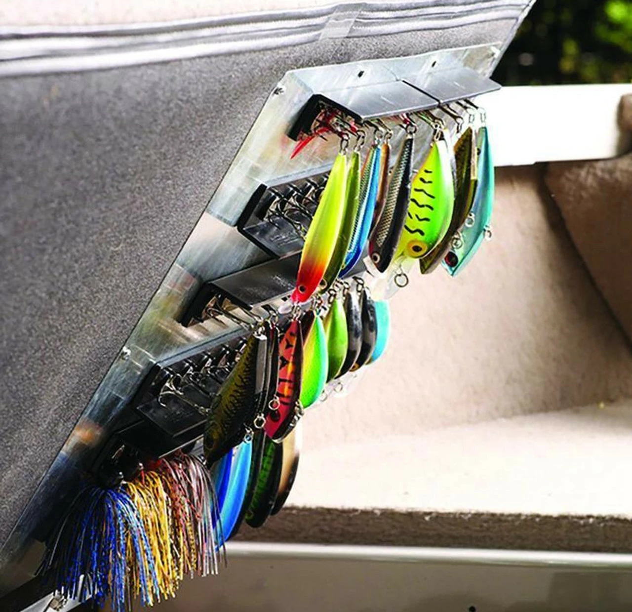 T.H. Marine T-H Marine Tackle Titan Lure Hangar Management Kit - Black 2 T.H. Marine T-H Marine Tackle Titan Lure Hangar Management Kit - Black - Image 2