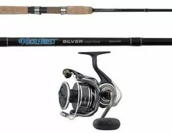 TackleDirect BGMQ3000D-XH/TDSS701MH Silver Hook Spinning Combo