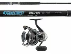 TackleDirect BGMQ5000D-H/TDSBS701MH Silver Hook Boat Spinning Combo
