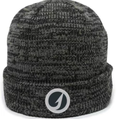 TackleDirect Cuffed Beanie With TD Logo Patch - Black