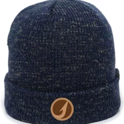 TackleDirect Cuffed Beanie With TD Logo Patch - Navy