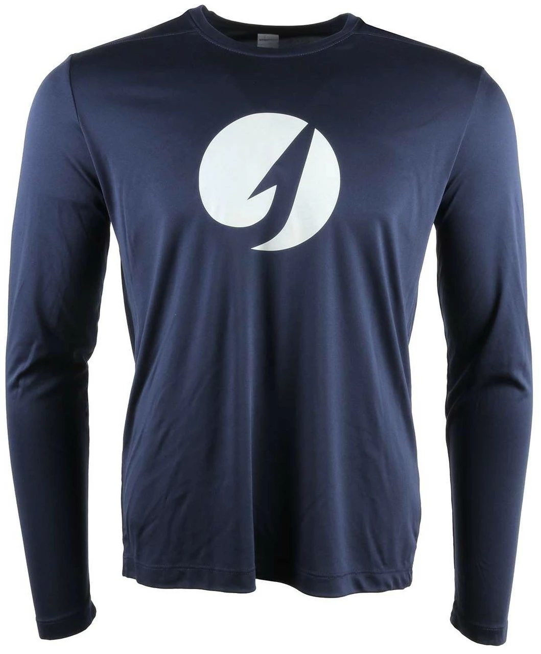 TackleDirect Hook Logo Mens Performance LS Shirt - Navy - 2XL 2 TackleDirect Hook Logo Mens Performance LS Shirt - Navy - 2XL - Image 2