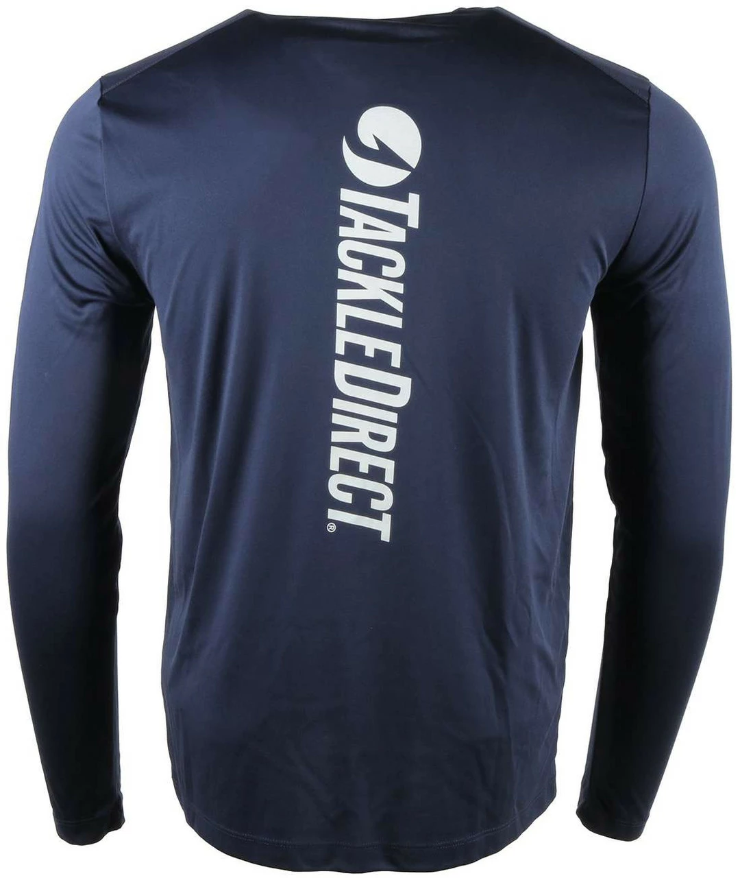 TackleDirect Hook Logo Mens Performance LS Shirt - Navy - 2XL 3 TackleDirect Hook Logo Mens Performance LS Shirt - Navy - 2XL - Image 3