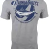 TackleDirect Marlin Short Sleeve T-Shirt - Heather Grey - X-Large
