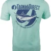 TackleDirect Marlin Short Sleeve T-Shirt - Heather Seafoam - Medium