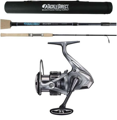 TackleDirect NASC3000HGFC/TDSSTS703M Silver Hook Spinning Combo 1 TackleDirect NASC3000HGFC/TDSSTS703M Silver Hook Spinning Combo