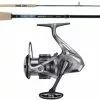 TackleDirect NAS4000XGFC/TDSS702MH Silver Hook Spinning Combo