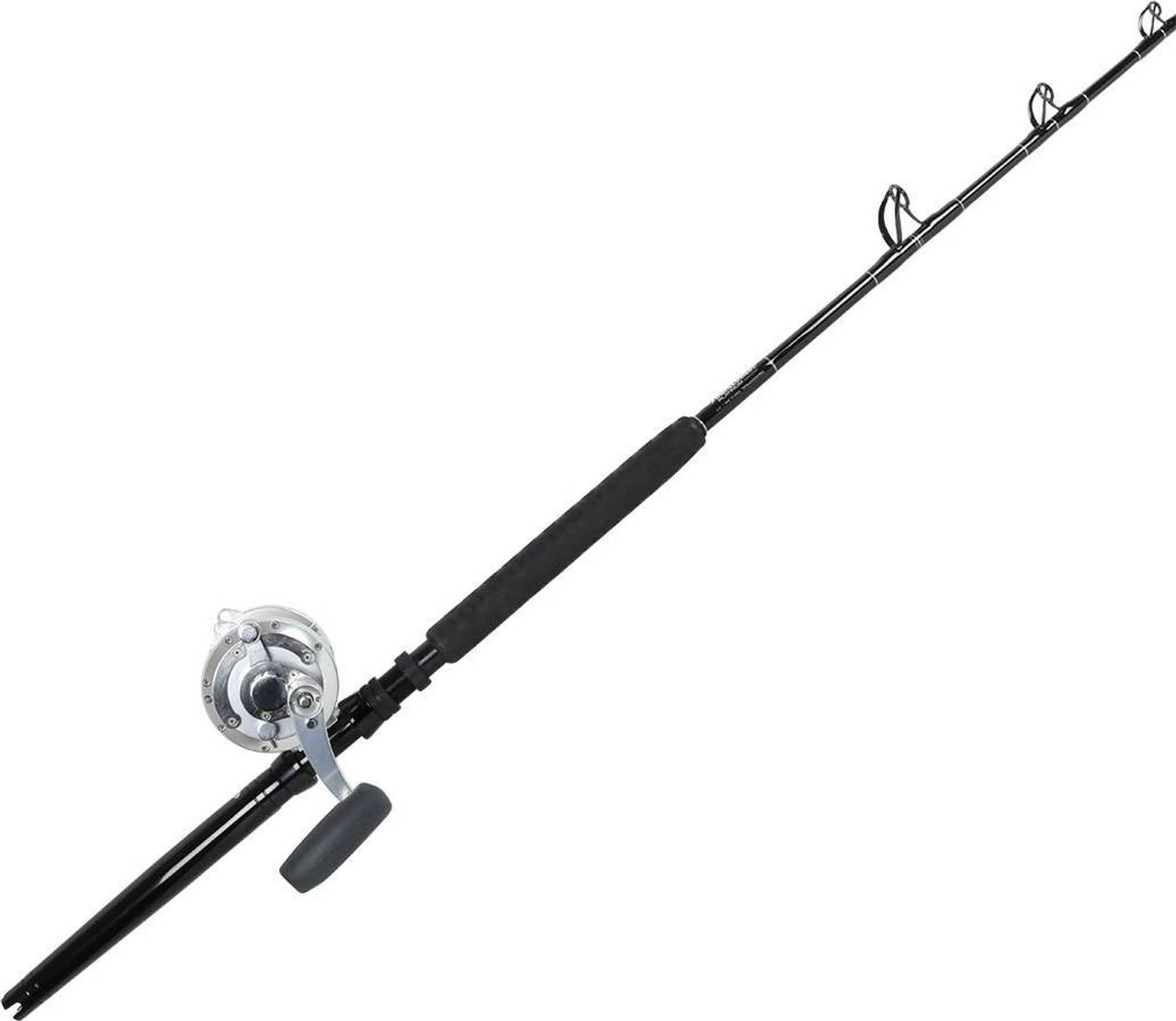 Avet EXW 50/2 Silver / TackleDirect Platinum Hook Standup Combo 1 Avet EXW 50/2 Silver / TackleDirect Platinum Hook Standup Combo