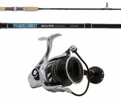 TackleDirect SLAIV3500DX/TDSS702MH Silver Hook Spinning Combo