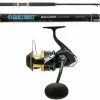 TackleDirect SPSW6000HGA/TDSBS701MH Silver Hook Boat Spinning Combo