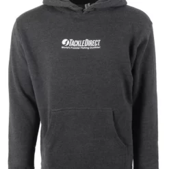 TackleDirect TDLHCH TD Logo Hoody Charcoal Heather - Size X-Large