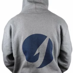 TackleDirect TDLH-GH TD Logo Hoody Gun Metal Heather/Navy L -Marine Equipment & Accessories Sales Store tackledirect tdlhgh td logo hoody gun metal heather navy logo l 29056.1651326700