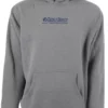 TackleDirect TDLH-GH TD Logo Hoody Gun Metal Heather/Navy L