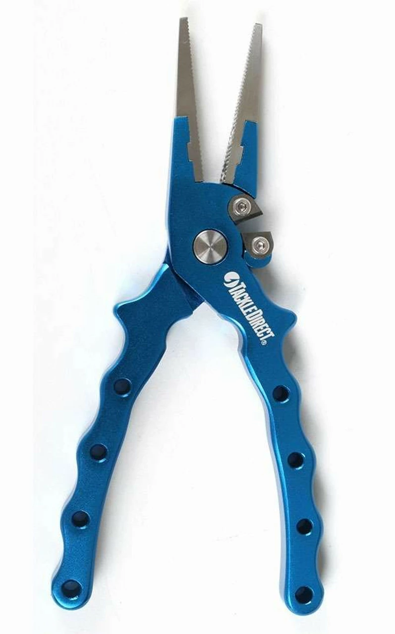 TackleDirect TDPL65BL 6.5in Custom Aluminum Inshore Plier Blue 2 TackleDirect TDPL65BL 6.5in Custom Aluminum Inshore Plier Blue - Image 2