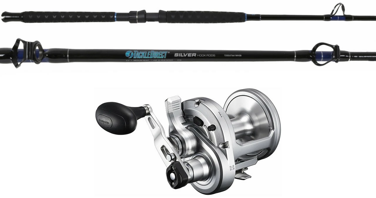 TackleDirect Silver Hook/Shimano SPM25II SpeedMaster Combo 1 TackleDirect Silver Hook/Shimano SPM25II SpeedMaster Combo