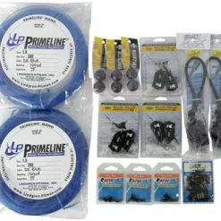 TackleDirect Triple Halyard Outrigger Rigging Kit For Heavy Lures