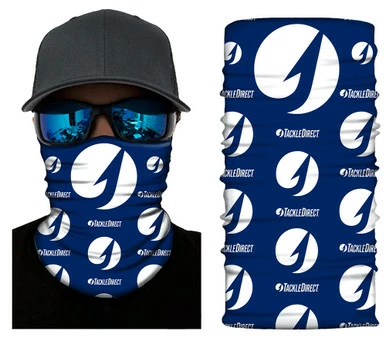 TackleDirect UV Face Guard - Custom Hook Logo 1 TackleDirect UV Face Guard - Custom Hook Logo