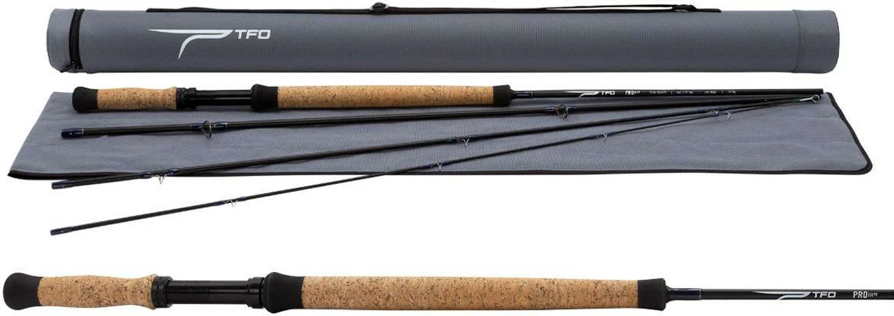 Temple Fork Outfitters Pro II Two Handed Fly Rod W/Case 1 Temple Fork Outfitters Pro II Two Handed Fly Rod W/Case