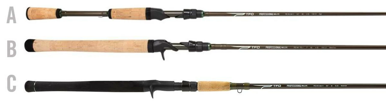 Temple Fork Outfitters Professional Walleye Spinning Rods 2 Temple Fork Outfitters Professional Walleye Spinning Rods - Image 2