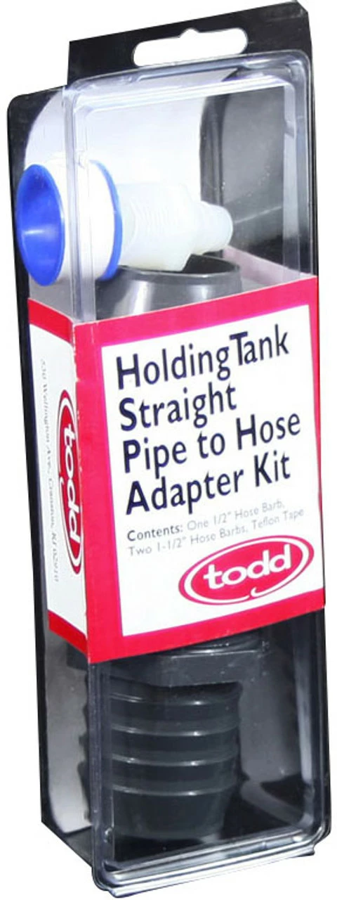 Todd 93-2220 Holding Tank Straight Pipe-to-Hose Adaptor Kit 2 Todd 93-2220 Holding Tank Straight Pipe-to-Hose Adaptor Kit - Image 2