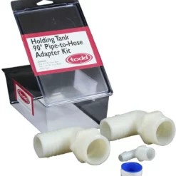 Todd 93-2221 Holding Tank 90 Degree Pipe-to-Hose Adaptor Kit